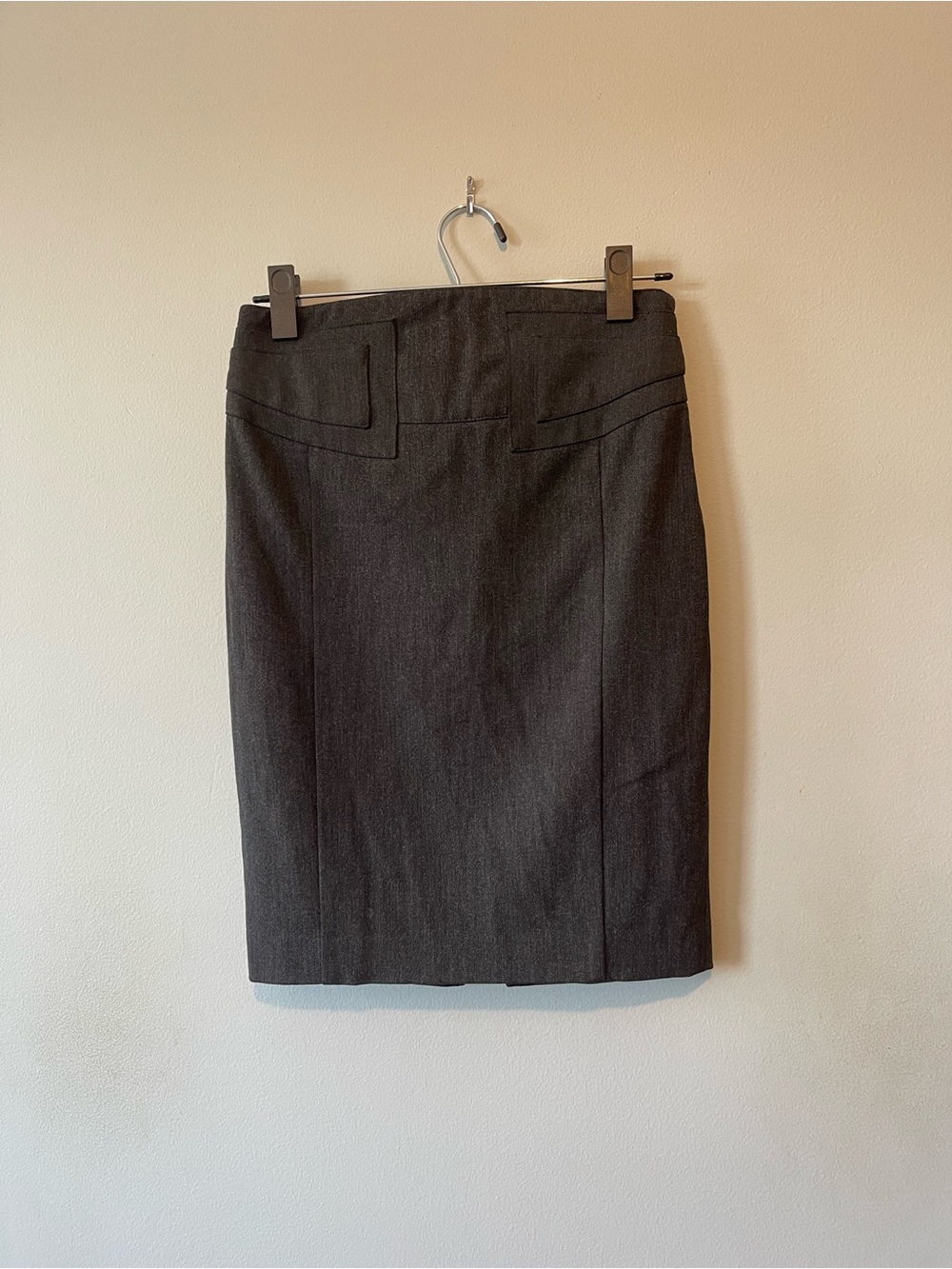 Express Dark Gray Pencil Skirt - Women's (#002)